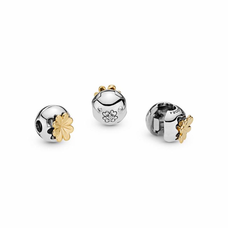 Pandora Shine™ Shining Clover Charm Silver Egypt JE4598703
